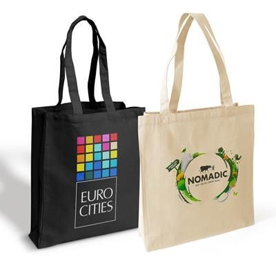 Picture of PRINTED CANVAS BAG.