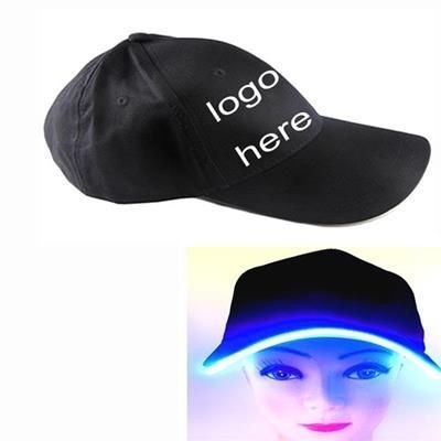 led ball cap