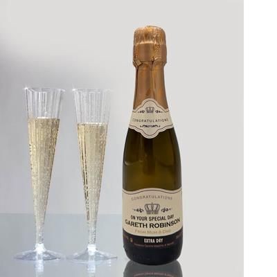 Picture of PERSONALISED MINI PROSECCO 20CL.