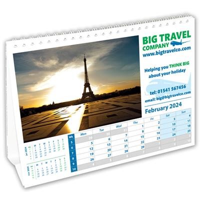 Picture of A5 EASEL DESK CALENDAR