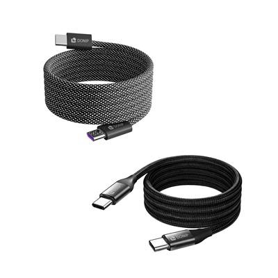 Picture of 100W MAGNETIC ROUND BRAIDED CHARGER CABLE