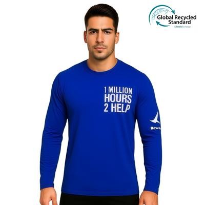 Picture of UNISEX ADULTS RPET MILK SILK SUBLIMATED CREW NECK LONG SLEEVES SHIRT