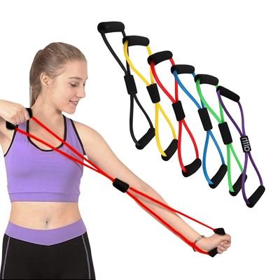 Picture of FIGURE 8 RESISTANCE BAND with Handles
