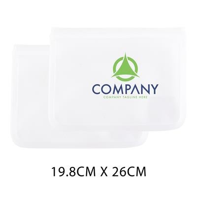 Picture of CLEAR TRANSPARENT STORAGE BAG LARGE SIZE.