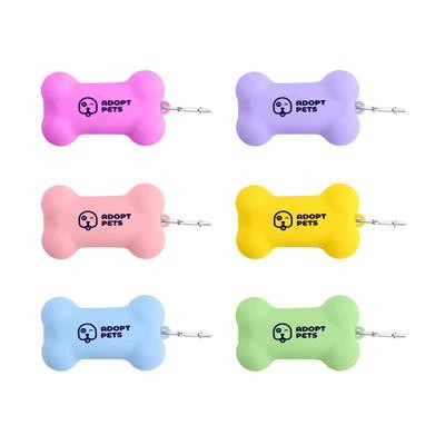 Picture of SILICON BONE SHAPE DOG POOP BAG DISPENSER
