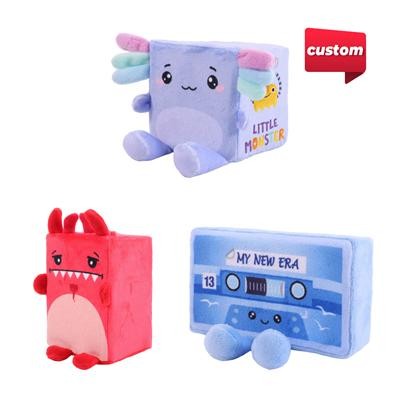 Picture of CUBE BLOCK PLUSH TOY with O Ring