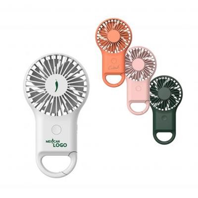 Picture of CARABINER MINI FAN with LED Light.