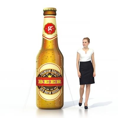 Picture of INFLATABLE BEER BOTTLE.