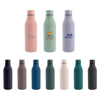 Picture of 550ML THERMAL INSULATED RUBBER COATED DRINK BOTTLE