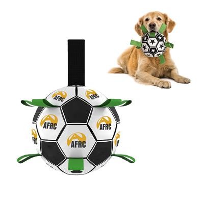 Picture of DOG FOOTBALL BALL with Grab Tabs.