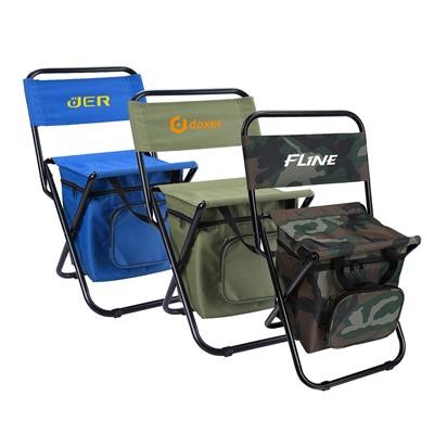 Picture of ADULT FOLDING CAMPING CHAIR with Cool Bag
