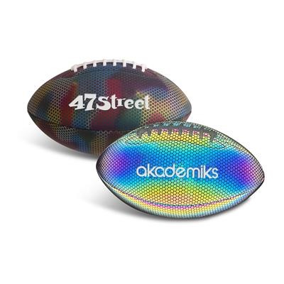 Picture of HOLOGRAPHIC GLOWING AMERICAN FOOTBALL.