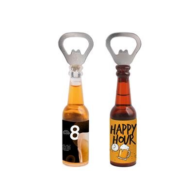 Picture of BOTTLE SHAPE OPENER with Fridge Magnet