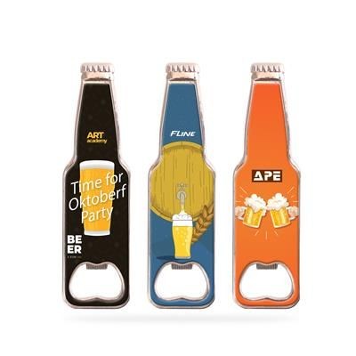 Picture of BOTTLE SHAPE OPENER FRIDGE MAGNET