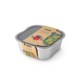 Picture of MICROWAVE SAFE STEEL FOOD BOX SQUARE