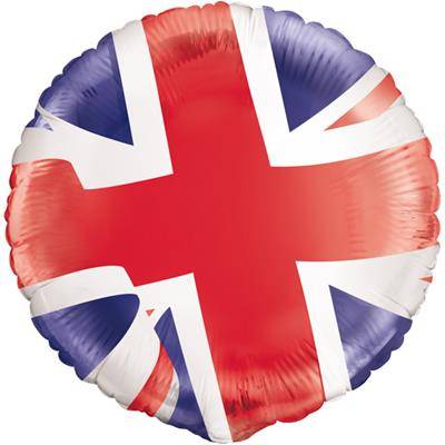 Picture of 18 INCH UNION JACK ROUND FOIL BALLOON