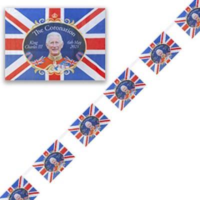 Picture of KING CHARLES CORONATION FLAG BUNTING
