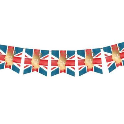 Picture of KING CHARLES PAPER FLAG BUNTING