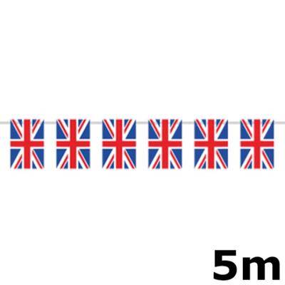 Picture of UNION JACK FLAG PLASTIC BUNTING