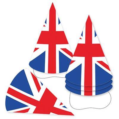 Picture of UNION JACK FLAG PARTY HATS 6
