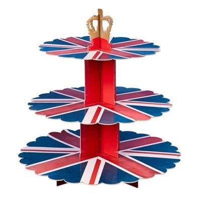 Picture of UNION JACK CUPCAKE STAND