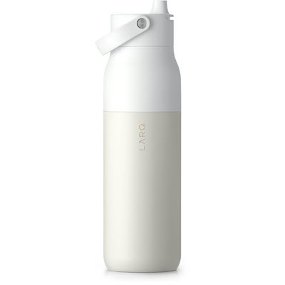 Picture of LARQ THERMAL INSULATED BOTTLE SWIG TOP in Granite White.