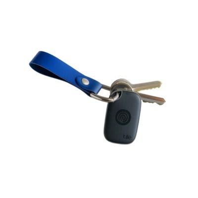 Picture of TILE PRO BLUETOOTH TRACKER WITH VEGAN LEATHER KEYRING FOB.