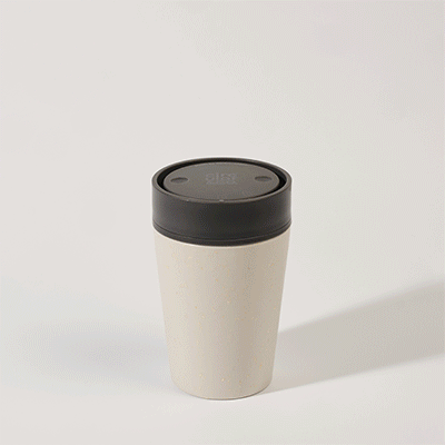 Picture of CIRCULAR CUP 8OZ in Chalk & Storm Grey