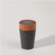Picture of CIRCULAR CUP 8OZ in Grey & Sundown Orange