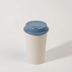Picture of CIRCULAR CUP NOW 12OZ in Chalk & Rockpool Blue