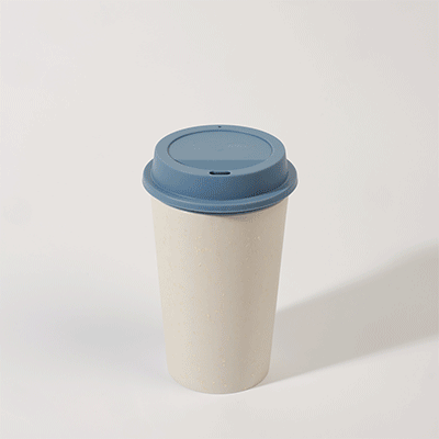 Picture of CIRCULAR CUP NOW 12OZ in Chalk & Rockpool Blue.
