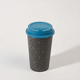 Picture of CIRCULAR CUP NOW 12OZ in Grey & Pacific Blue