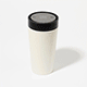 Picture of CIRCULAR REUSABLE CUP 12OZ in Grey & Mustard Yellow