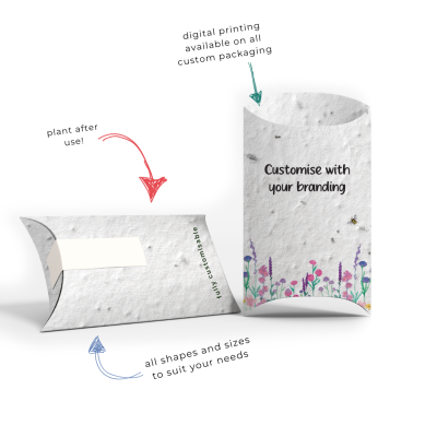 Picture of SEEDS PAPER PILLOW BOX