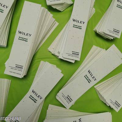 Picture of PLANTABLE SEED PAPER BOOKMARK