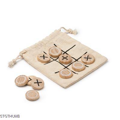 Picture of PENSY WOOD NOUGHTS AND CROSSES GAME