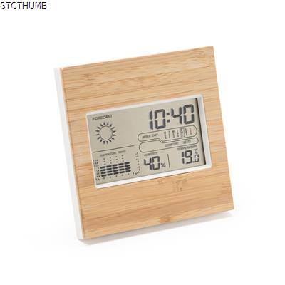 Picture of KELVIN WEATHER STATION with Bamboo Front Shell.