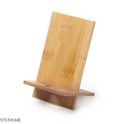Picture of LYRA NATURAL BAMBOO MOBILE PHONE HOLDER
