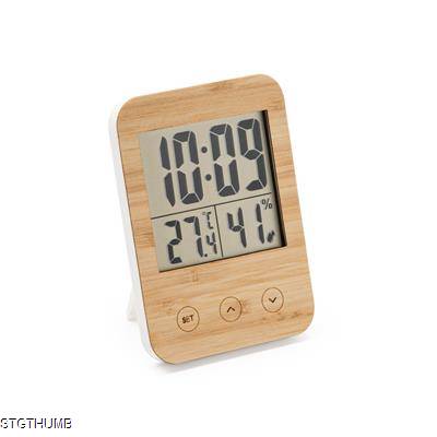 Picture of CELSIUS WEATHER STATION with Bamboo Front Shell