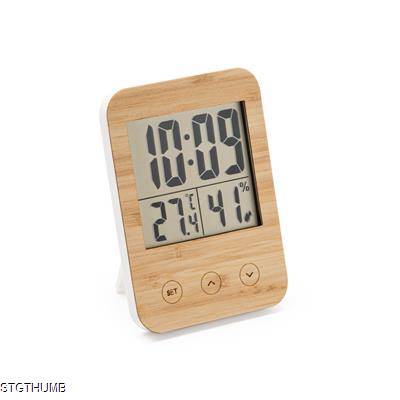 Picture of CELSIUS WEATHER STATION with Bamboo Front Shell.