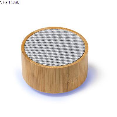 Picture of HARDWELL ROUND CORDLESS SPEAKER.