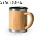 Picture of PANA 340ML STAINLESS STEEL METAL MUG