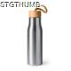Picture of SOTOS 600ML 304 STAINLESS STEEL METAL BOTTLE with Bamboo Lid