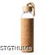 Picture of LAWAS 500ML GLASS BOTTLE with Natural Cork Casing