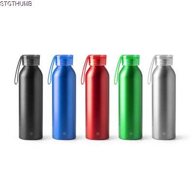 Picture of LEWIK 600ML RECYCLED ALUMINIUM BOTTLE.