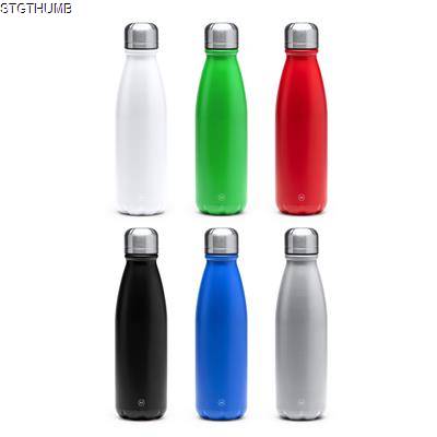 Picture of KISKO 550ML RECYCLED ALUMINUM BOTTLE with Simple Wall & Ideal for Your Day to Day.