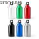 Picture of RENKO 400ML RECYCLED ALUMINIUM BOTTLE with Single Wall & Matching Carabiner