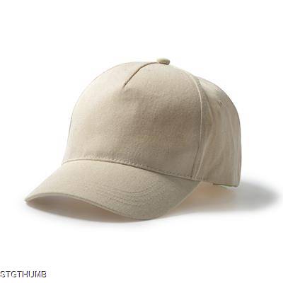 Picture of TARVOS 5-PANEL CAP in 100% Organic Cotton.