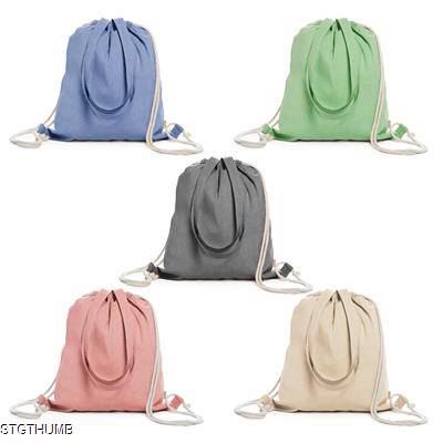 Picture of VARESE DRAWSTRING BACKPACK RUCKSACK BAG.