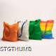 Picture of BERLIN MULTI COLOUR TOTE BAG